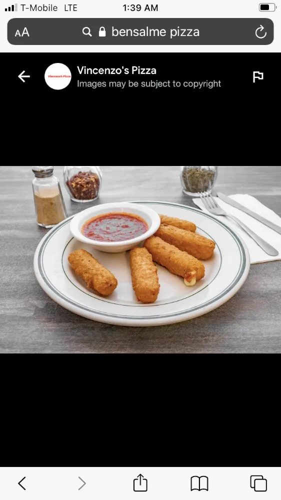 Mozzarella Sticks